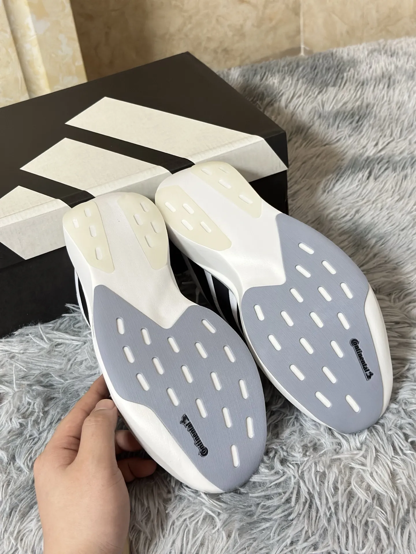 adidas Adizero Evo SL White Black Replica Sneakers – Rep Shoes for Running Packable 476