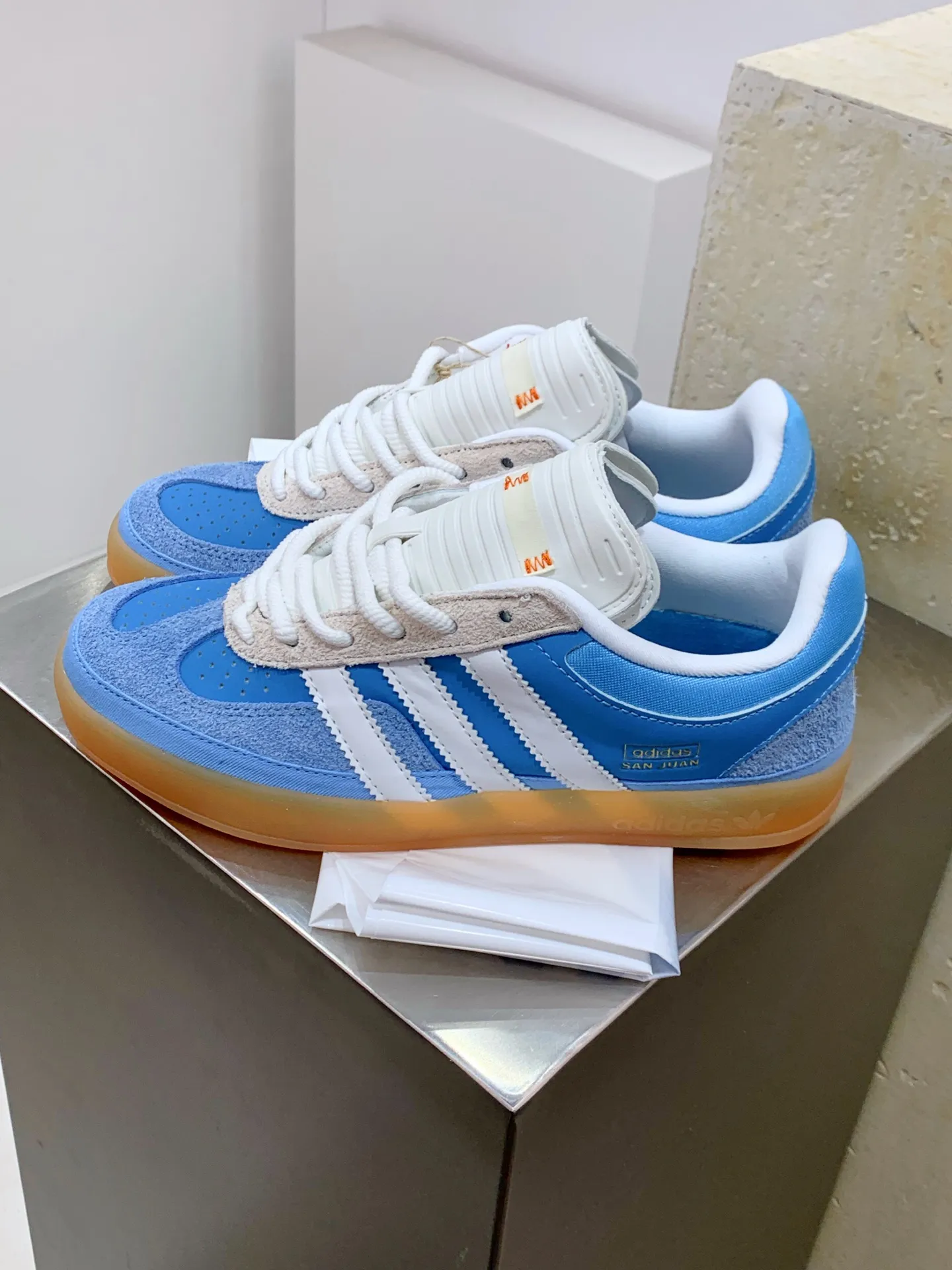 SmartChoice adidas Originals Gazelle Indoor Blue Low Top –  Replica Shoes 514