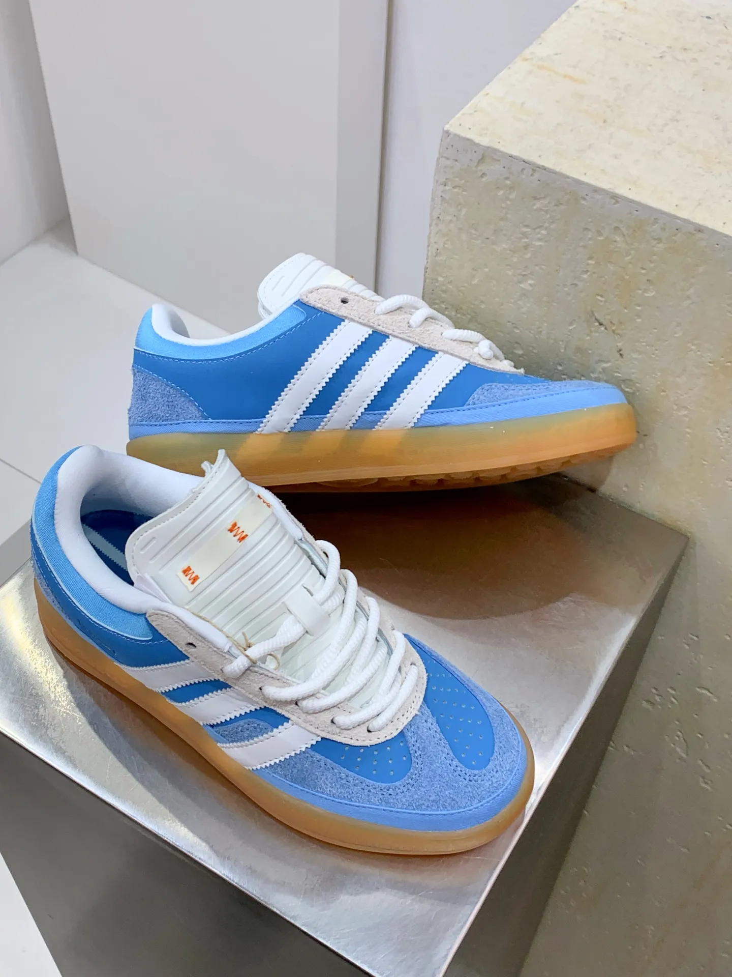 SmartChoice adidas Originals Gazelle Indoor Blue Low Top –  Replica Shoes 514