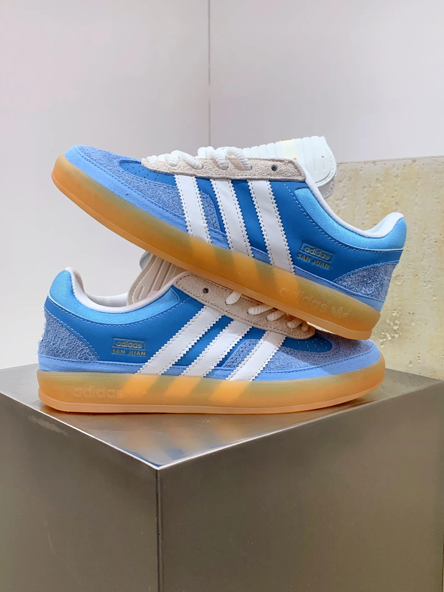SmartChoice adidas Originals Gazelle Indoor Blue Low Top –  Replica Shoes 514