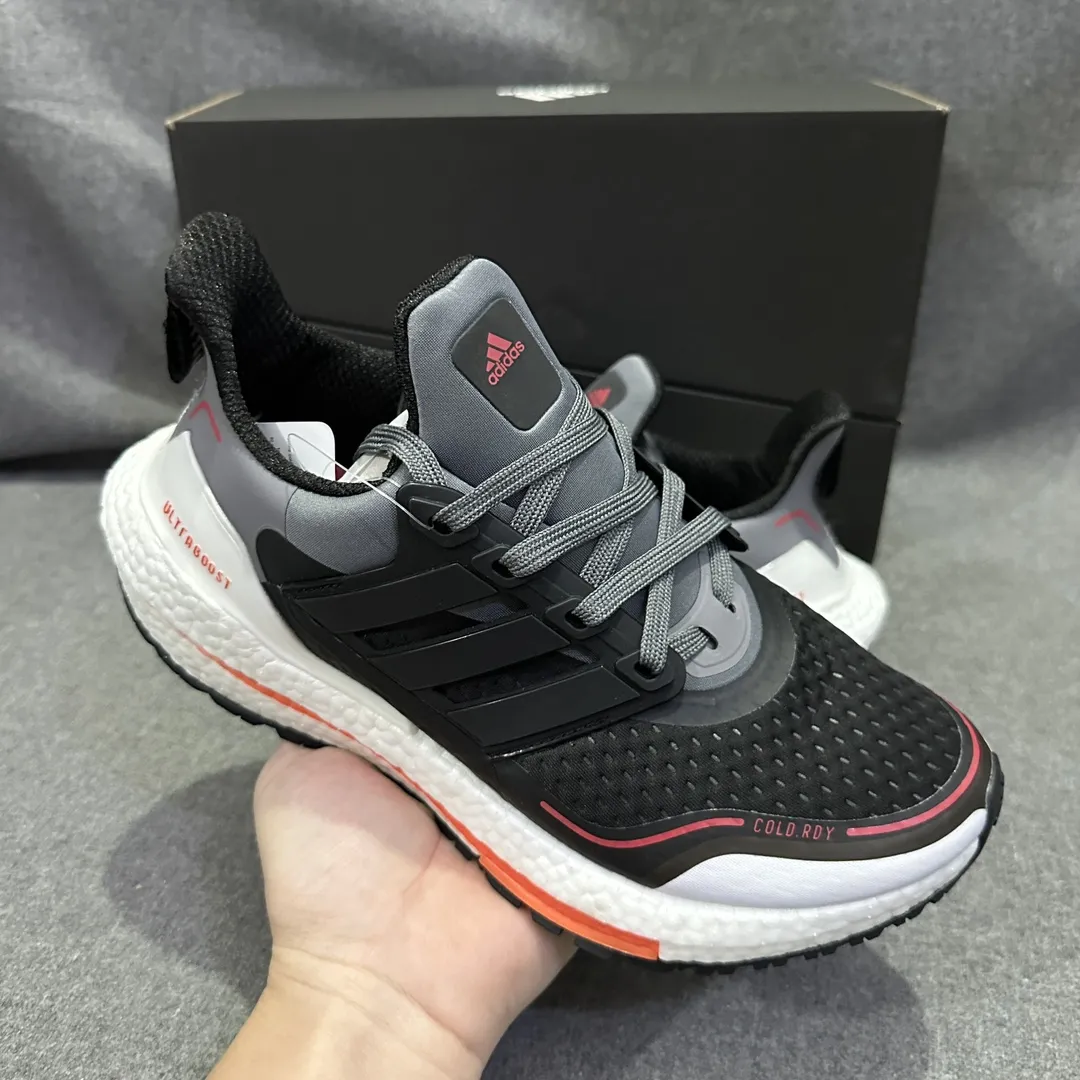 adidas Ultraboost 21 Carbon Black Running Shoes –  Replica Adidas Shoes MoistureWicking 567