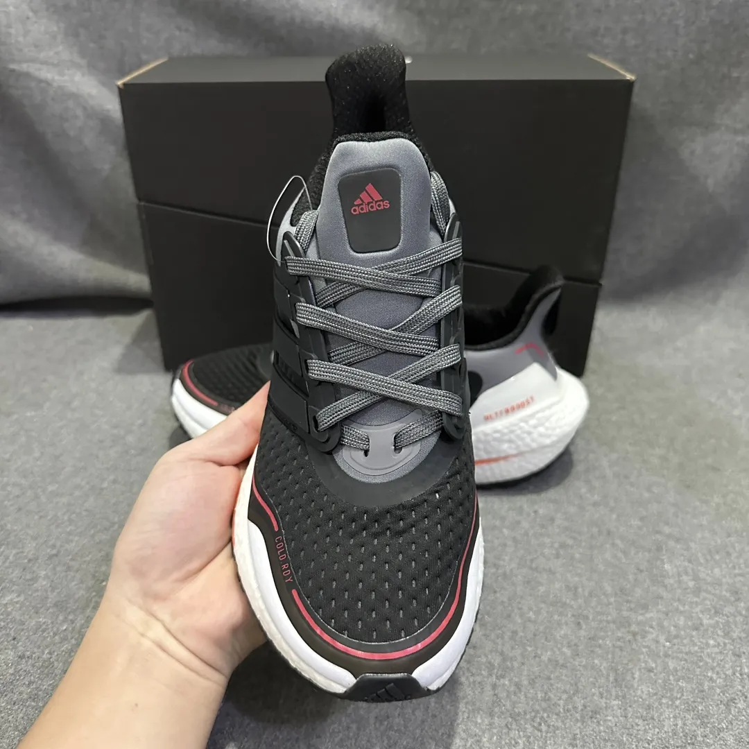 adidas Ultraboost 21 Carbon Black Running Shoes –  Replica Adidas Shoes MoistureWicking 567