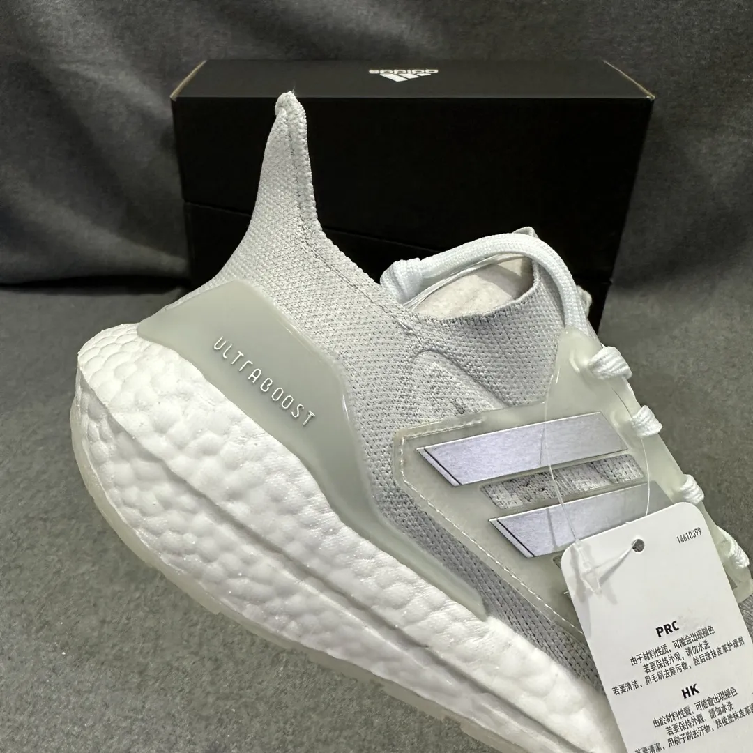Affordable adidas Ultraboost 21 Mist Grey Running Shoes –  Replica Adidas Collection 578
