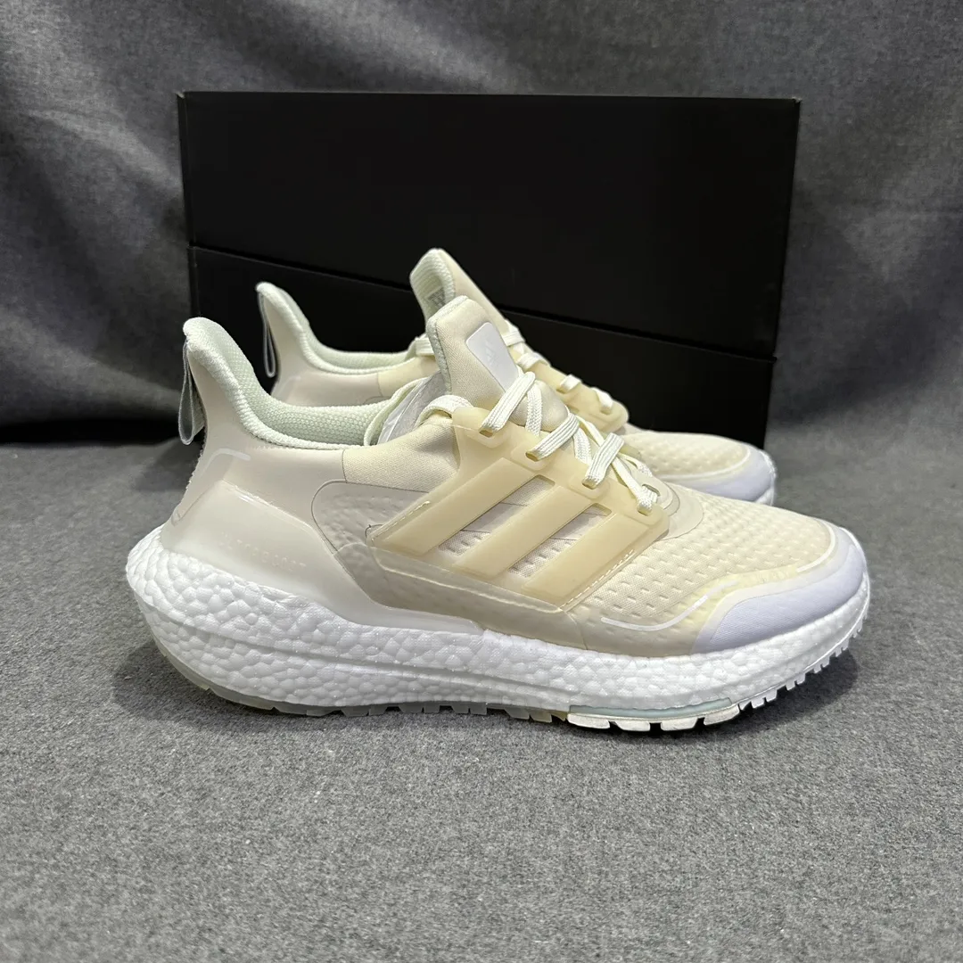 Sporty adidas Ultraboost 21 Wheat Running Shoes –  Replica Adidas Collection 570