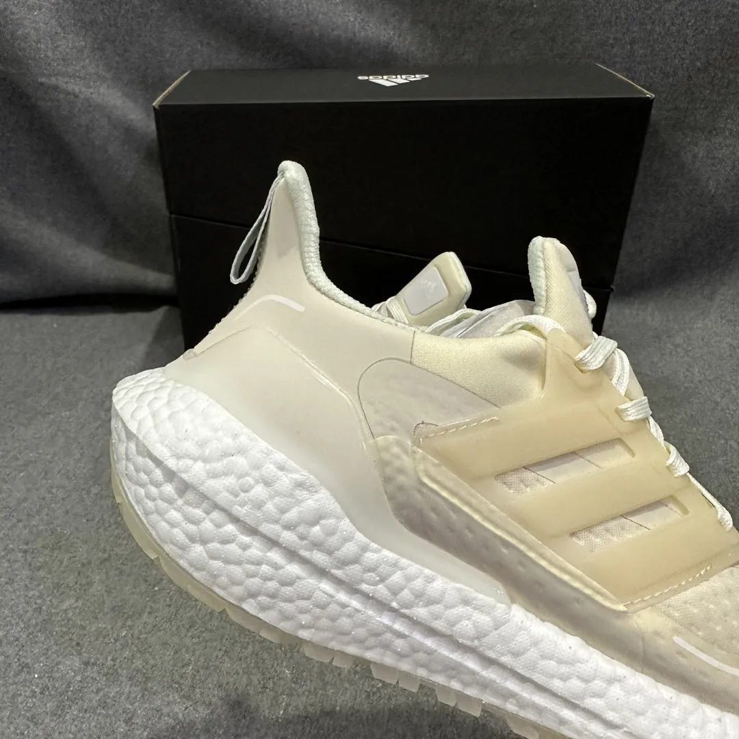 Sporty adidas Ultraboost 21 Wheat Running Shoes –  Replica Adidas Collection 570
