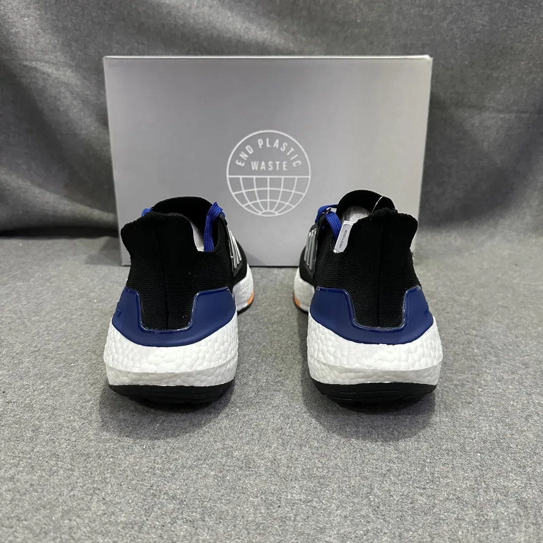 Popular adidas Ultraboost 22 Black Blue Running Shoes –  Replica Adidas Shoes 568