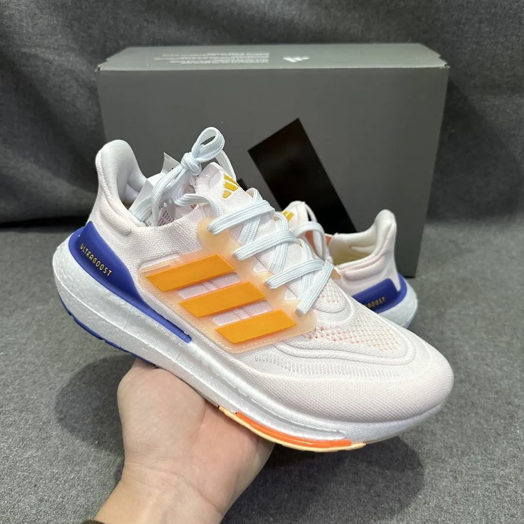 adidas Ultraboost 23 Light White Orange –  Replica Shoes Original 575