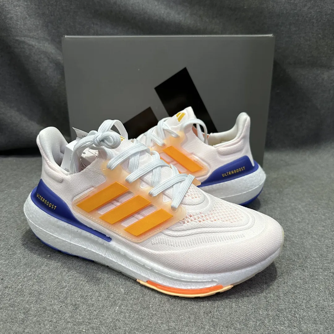 adidas Ultraboost 23 Light White Orange –  Replica Shoes Original 575