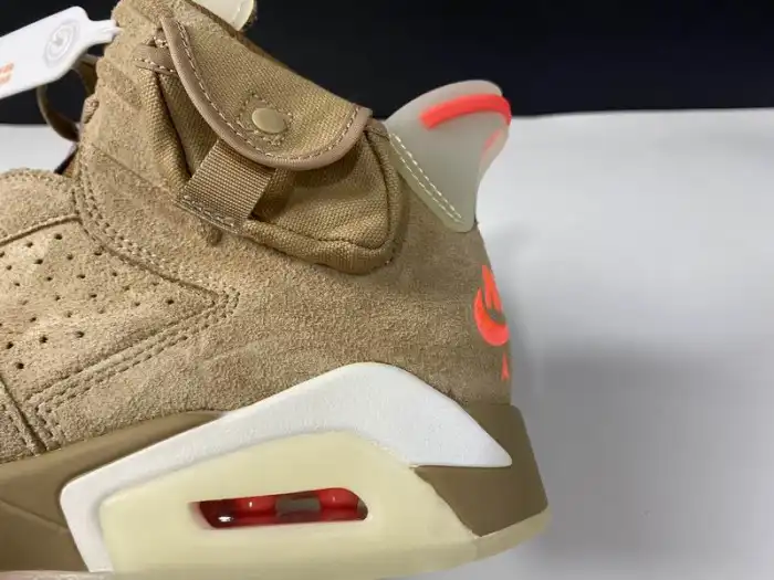 Cheap Air Jordan 6 Retro Travis Scott British Khaki DH0690-200