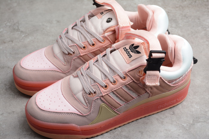 KICKWHO Adidas Forum Low Bad Bunny Pink Easter Egg GW0265