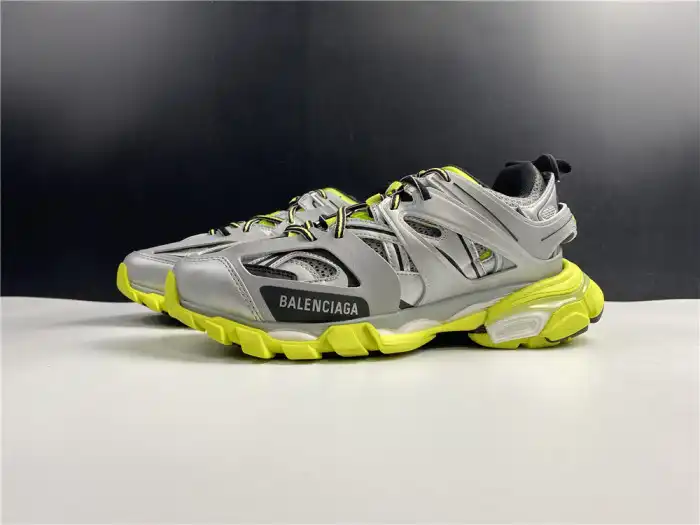 Bmlin Shoes BLCG TRACK TRAINER GREY AND YELLOW 542023 W1GC1 1230