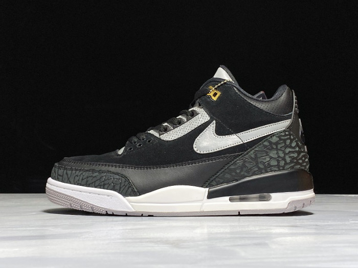 KICKWHO Air Jordan 3 Tinker Black Cement Grey CK4348-007