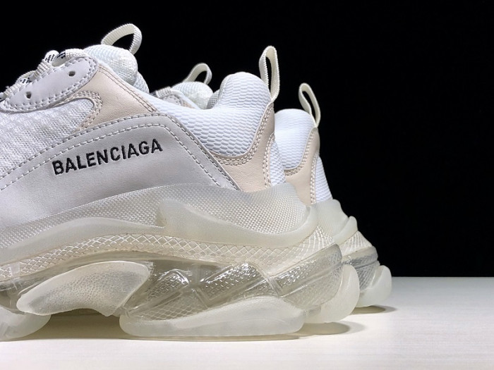 TB BLCG Triple S Clear Sole White 541624 W09E1 9000