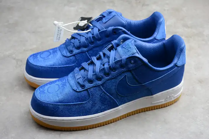 Rep LY AIR FORCE 1 LOW CLOT BLUE SILK CJ5290-400