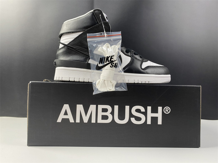 KICKWHO Nike Dunk High Ambush Black White CU7544-001