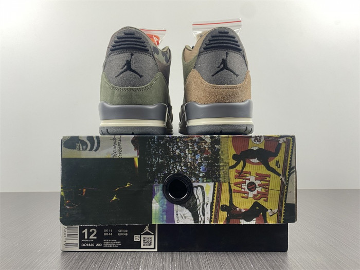 TB Air Jordan 3 Retro Patchwork Camo DO1830-200