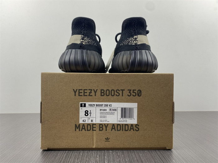 KICKWHO Adidas Yeezy Boost 350 V2 Core Black White BY1604