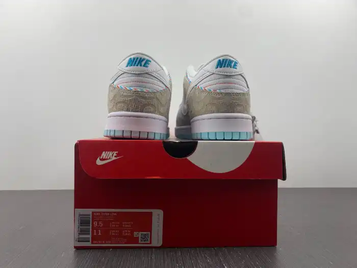 Bmlin Nike Dunk Low Barber Shop DH7614-500