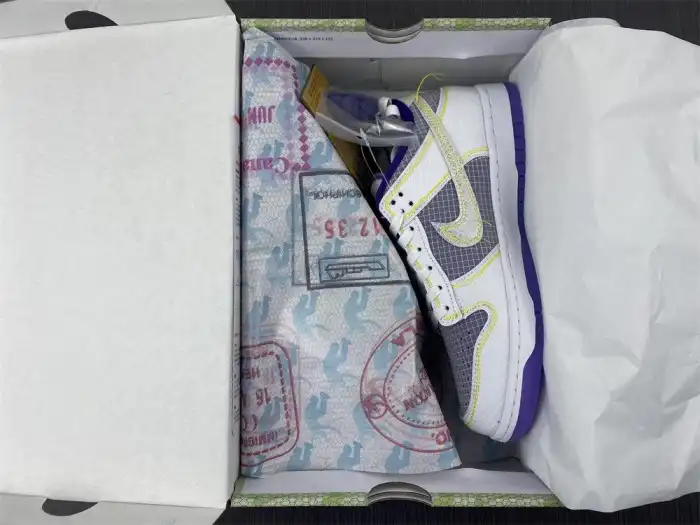 Bmlin Shoes Nike Dunk Low Union Passport Pack Court Purple DJ9649-500