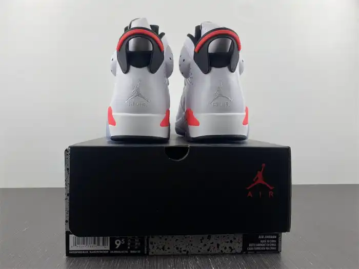 Affordable Jordan 6 Retro Infrared White (2014) 384664-123