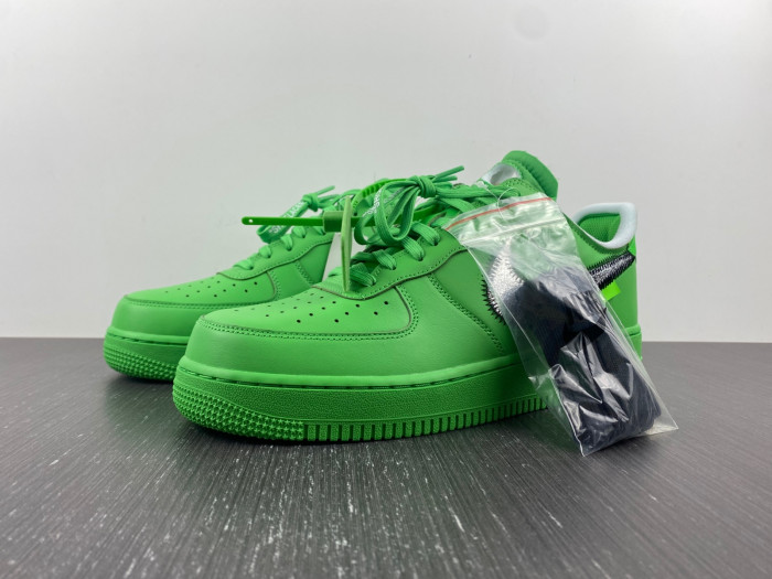 TB Nike Air Force 1 Low Off-White Light Green Spark DX1419-300