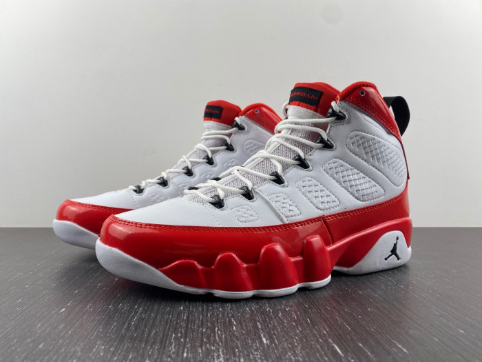 TB Air Jordan 9 Retro White Gym Red 302370-160