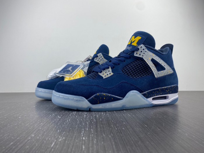 KICKWHO Air Jordan 4 Retro Michigan (PE) AJ4-1036660