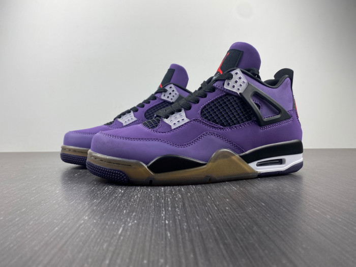 KICKWHO Jordan 4 Retro Travis Scott Purple (Friends and Family) 766296 LN4