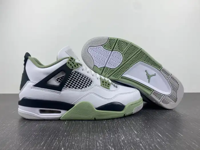 Affordable Air Jordan 4 WMNS Seafoam AQ9129-103