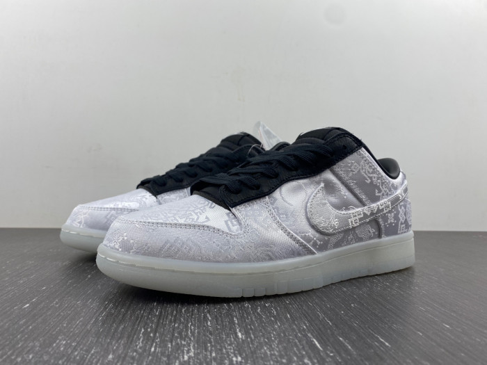 TB Nike Dunk Low CLOT Fragment White FN0315-110