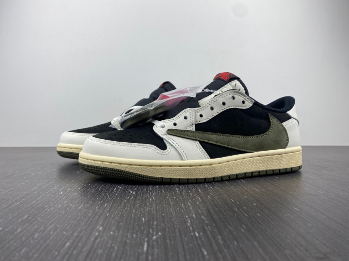 TB Travis Scott x Air Jordan 1 Low OG WMNS Olive DZ4137-106