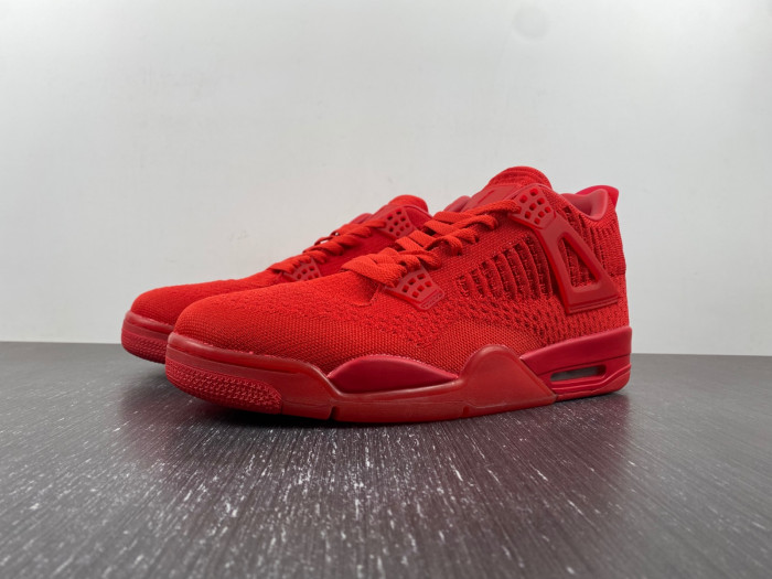 TB Jordan 4 Retro Flyknit Red AQ3559-600