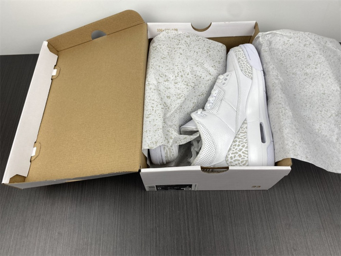 TB Air Jordan 3 Retro PS 'Triple White' 429487-111