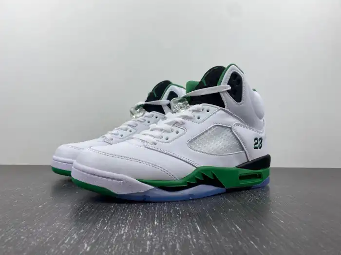 Bmlin Shoes Air Jordan 5 WMNS Lucky Green DD9336-103