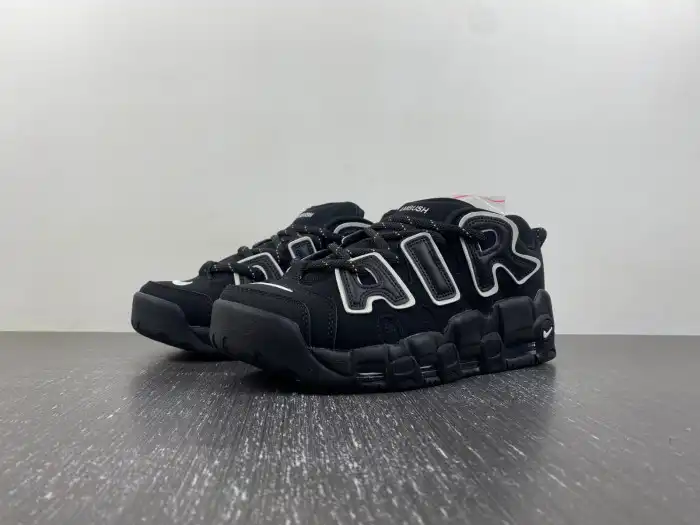 HYPE AMBUSH x Nike Air More Uptempo Low Black White FB1299-001