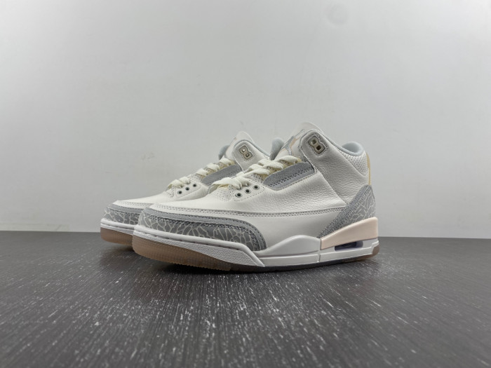 KICKWHO Air Jordan 3 Craft Ivory FJ9479-100