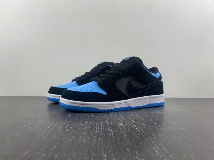 Cheap Husky Nike Dunk SB Low Black University Blue 304292-048