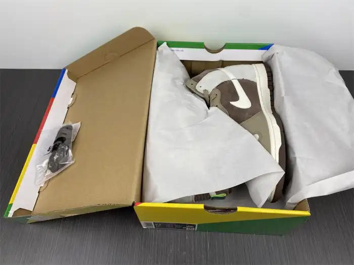 Reps LY Nike Dunk High Light Chocolate DH5348-100