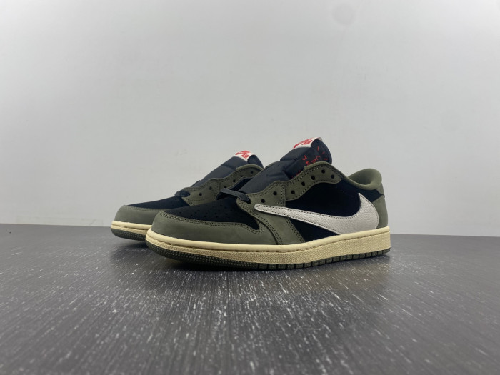 TB TRAVIS SCOTT X AIR JORDAN 1 LOW OG SP 'BLACK OLIVE' DM7866-002