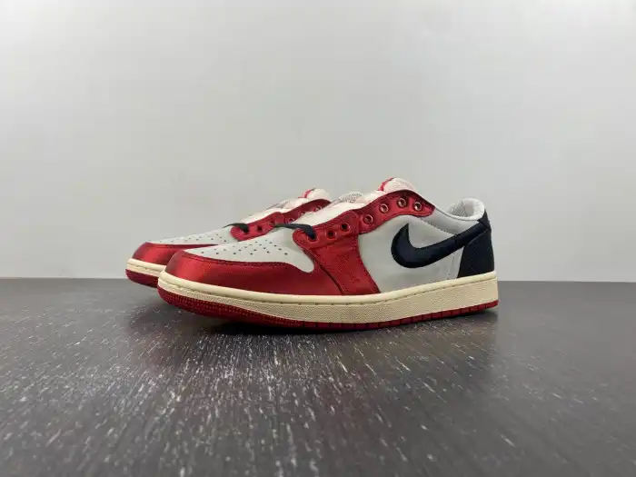 Kicked Out Shoe Store Trophy Room x Air Jordan 1 Low OG Away FN0432-100