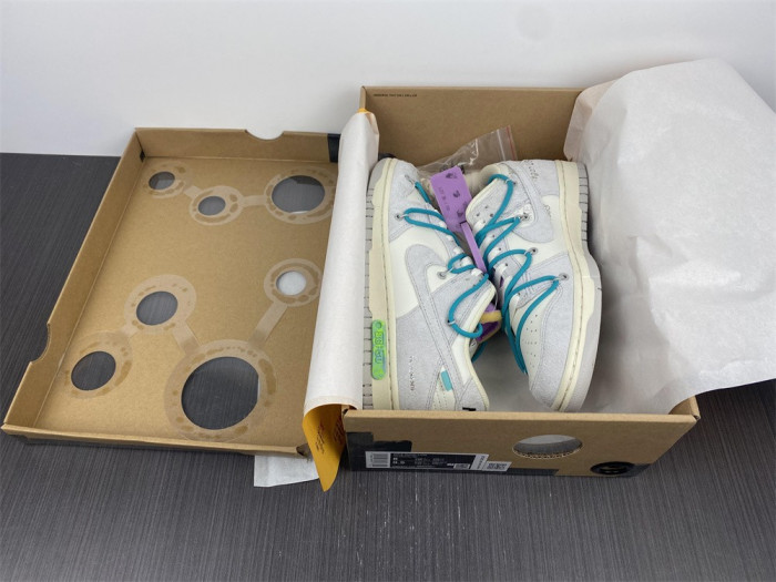 TB Nike Dunk Low Off-White Lot 36 DJ0950-107