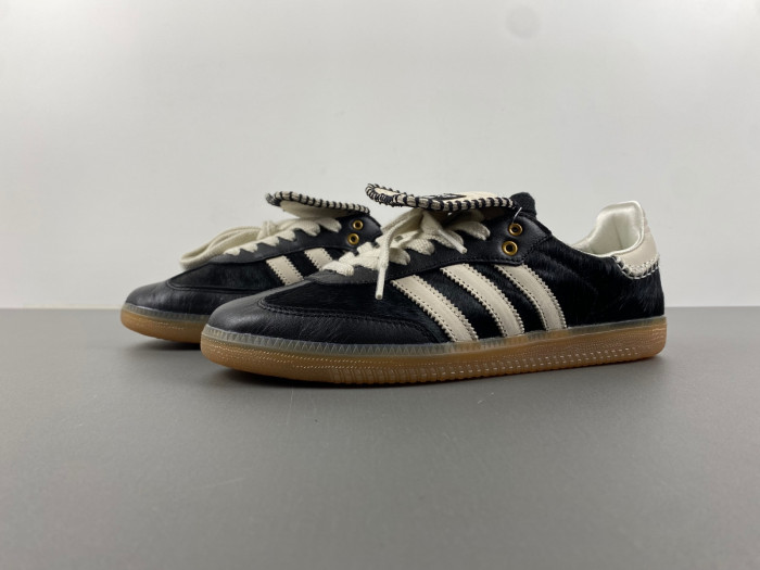 TB adidas Samba Pony Tonal Wales Bonner Core Black IE0580