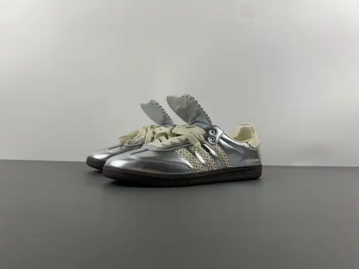 Bmlin Shoes adidas Samba Wales Bonner Silver IG8181