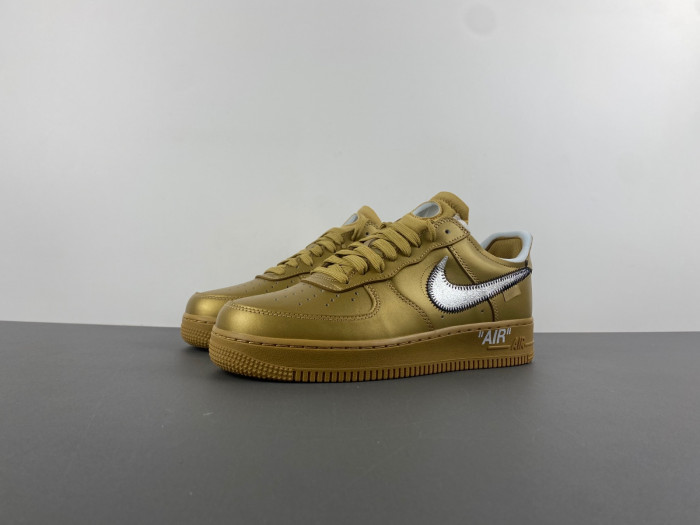 TB Nike Air Force 1 Low Off-White Gold AO4297-800