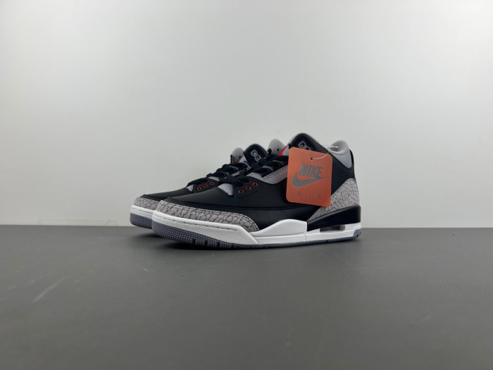 KICKWHO Air Jordan 3 Black Cement DN3707-010