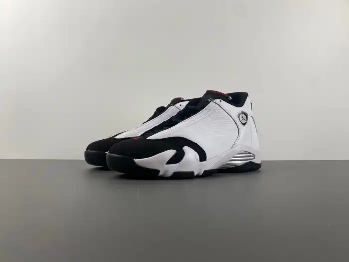 Husky Air Jordan 14 Retro Black Toe (2024) 487471-160