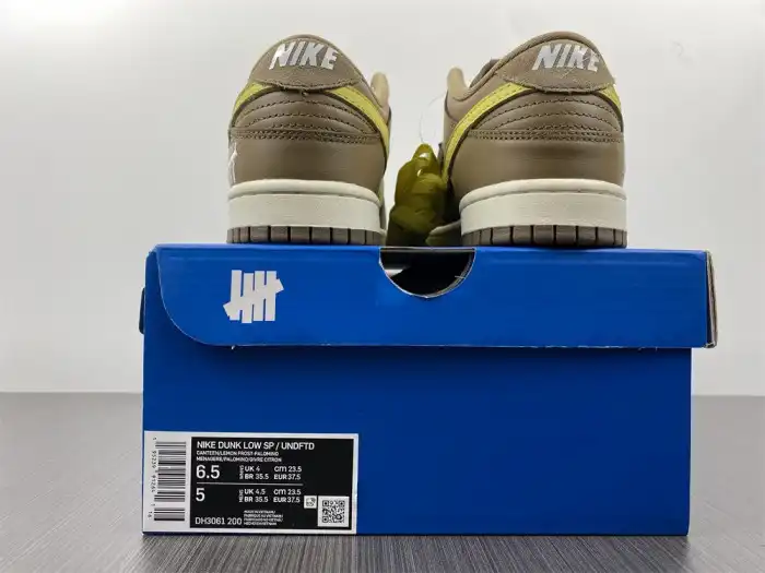 Rep LY Nike Dunk Low SP UNDEFEATED Canteen Dunk vs. AF1 Pack DH3061-200