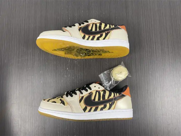 Cheap Air Jordan 1 Low OG Year of the Tiger DH6932-100