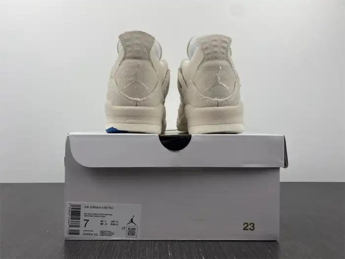 Rep Jordan 4 Retro Blank Canvas (W) DQ4909-100