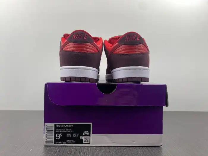 Rep LY Nike SB Dunk Low Cherry DM0807-600